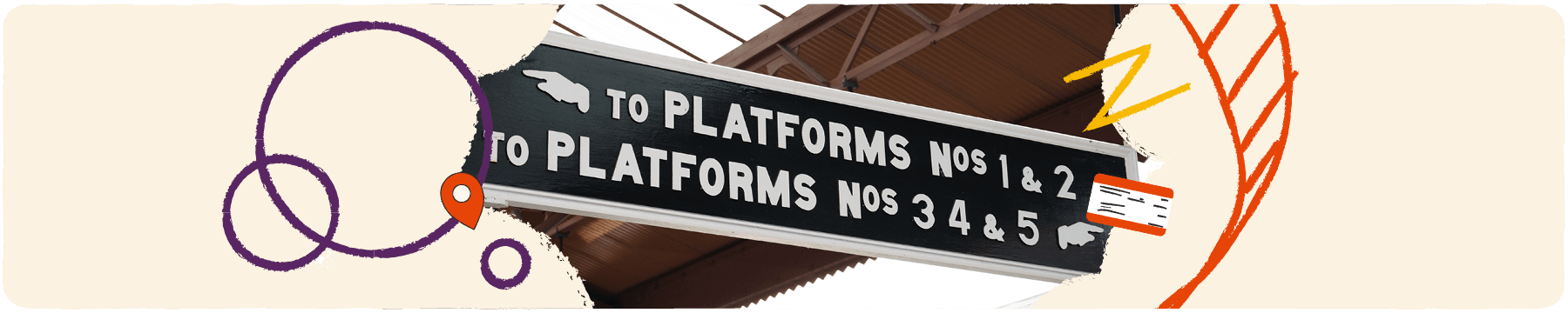 Platform sign